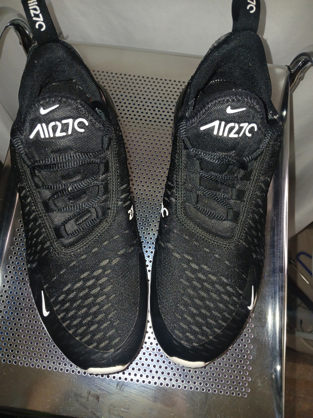 Nike Air270 Black Knit Sneakers